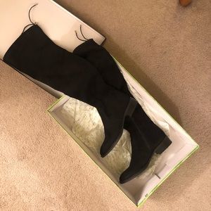NEW Sam Edelman Paloma Buck Suede Over-The-Knee